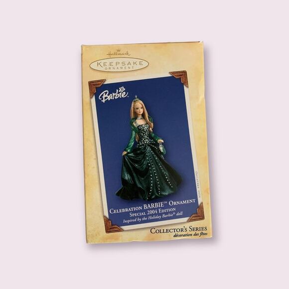 Hallmark Special 2004 Edition Celebration Barbie Ornament NIB - Picture 2 of 8
